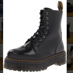 Dr. Martens, Jadon 8-Eye Leather Platform Boot for Women